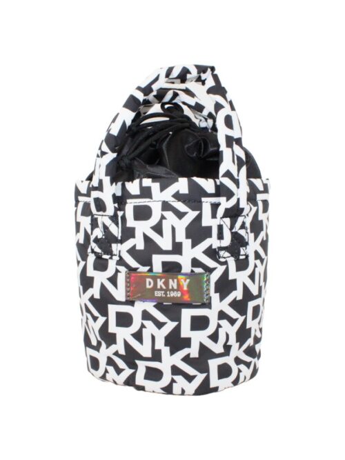 DKNY SIGNATURE PUFFER BUCKET BAG