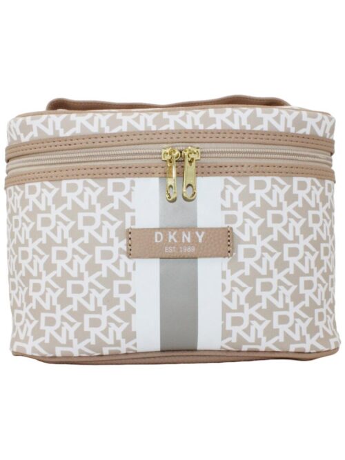 DKNY SIGNATURE STRIPE ORIGINAL TRAIN CASE