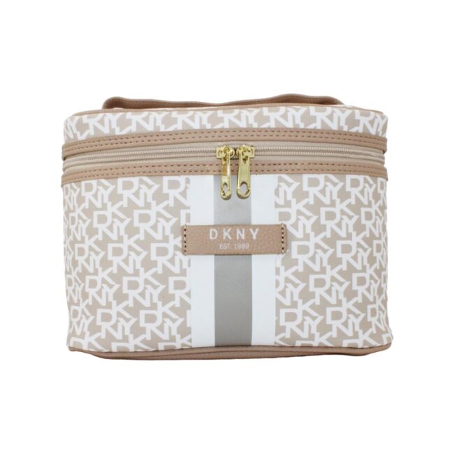 DKNY SIGNATURE STRIPE ORIGINAL TRAIN CASE