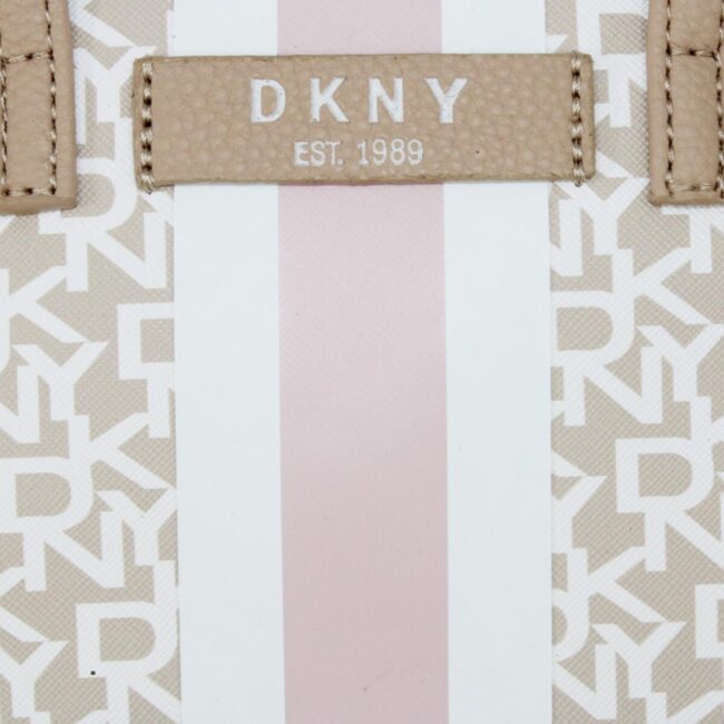DKNY SIGNATURE STRIPE ORIGINAL CIRCLE BAG - Image 2