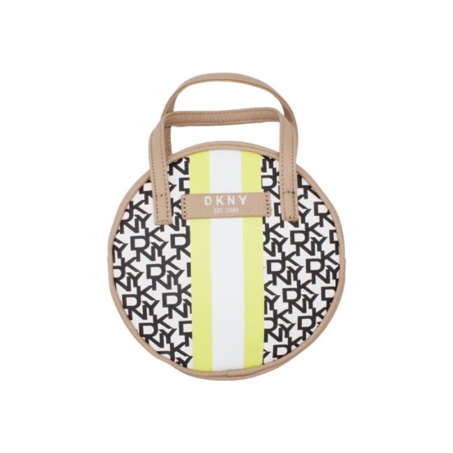 DKNY SIGNATURE STRIPE ORIGINAL CIRCLE BAG