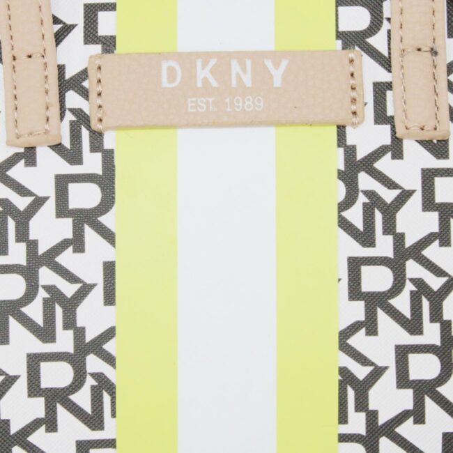DKNY SIGNATURE STRIPE ORIGINAL CIRCLE BAG - Image 2