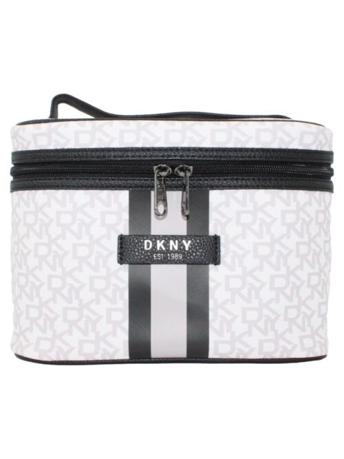 DKNY SIGNATURE STRIPE 2.0 TRAIN CASE