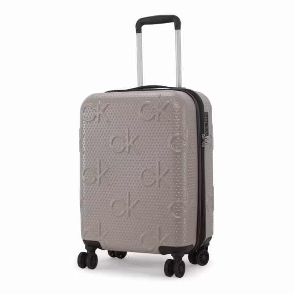 Calvin Klein Insignia 4.0 Hardside Luggage on Wheels for Unisex | Ultra Lightweight ABS with 4 Spinner Wheels | Color Cinder