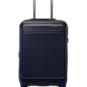 Calvin Klein In Stereo Hardside Luggage on Wheels for Unisex | Ultra Lightweight ABS with 4 Spinner Wheels | Color Midnight Navy