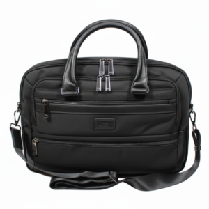 David Jones Mens Shoulder Bag Stylish and Durable Everyday Carry | Color Black(932205)