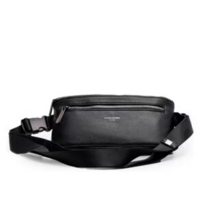 David Jones Women's waist bag Stylish and Durable Everyday Carry | Color Black(CM6845)